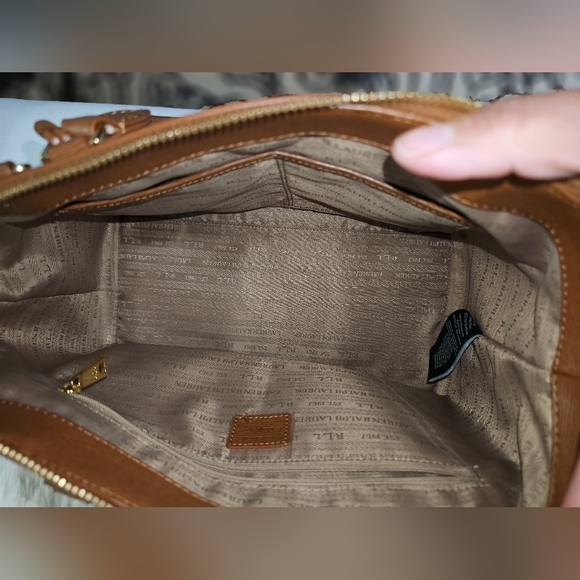 Ralph LAUREN Leather Satchel - Picture 10 of 17